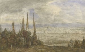Turkish Army before Jerusalem by Marius Bauer