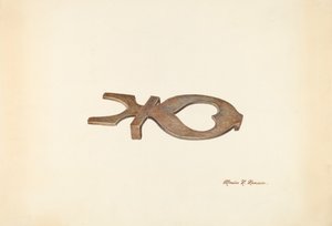 Bootjack, c. 1938 by Marius Hansen