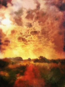 Country Lane Sunrise