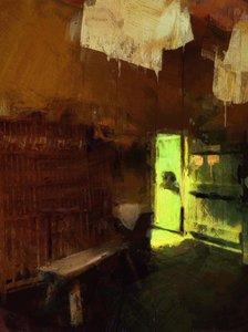 Sunlit Kitchen with Dresser