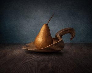 Rustic Pear Still Life
