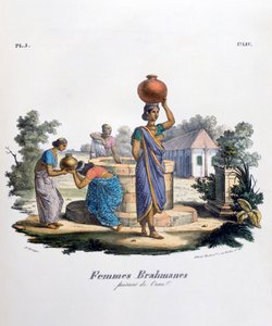 Brahmin Woman Collecting Water, 1828