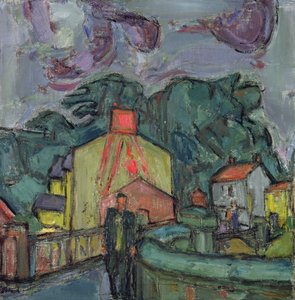Welsh Village by Martin Bloch