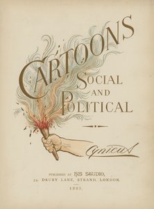 Title page illustration for Cartoons Social and Political by Cynicus by Martin Cynicus Anderson