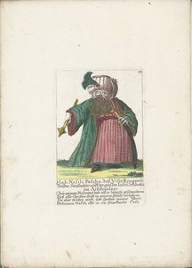 The Dwarf Hali Nasili Pascha, ca. 1710 by Martin Engelbrecht (attributed to)