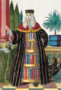 Doctor, engraving from Assemblage des nouveau manouvries habilles by Martin Engelbrecht