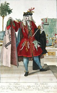 The Tailor, c.1735 by Martin Engelbrecht