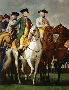Emperor Joseph II and His Generals in the Military Camp