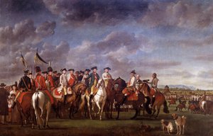 Emperor Joseph II of Austria at the Minkendorf Camp by Martin Ferdinand Quadal