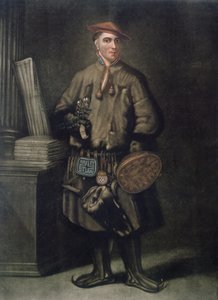 Carolus Linnaeus in his Lapland Dress, engraved by Henry Kingsbury, published 1805 by Martin Hoffman