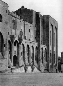Papal Palace, Avignon, France, 1937