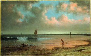 New England Coastal Scene by Martin Johnson Heade