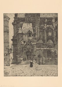 Saint-Étienne-du-Mont in Paris by Martin Monnickendam