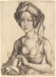 A Foolish Virgin by Martin Schongauer