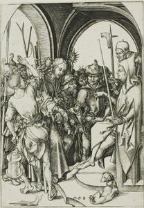 Christ Before Annas by Martin Schongauer