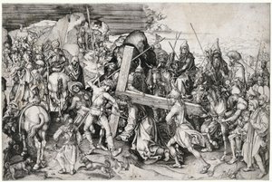 The Great Carrying of the Cross by Martin Schongauer