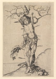 Saint Sebastian by Martin Schongauer