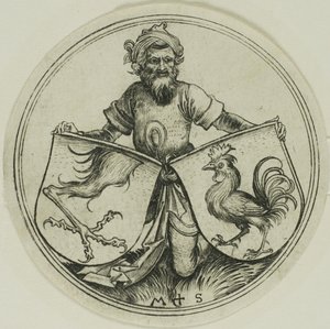 Shield with a Griffin