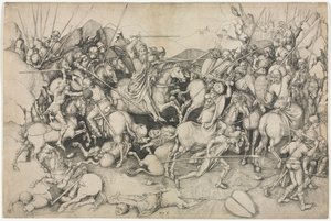 St. James and the Saracens, 15th Century by Martin Schongauer