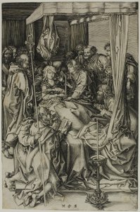 The Death of the Virgin by Martin Schongauer