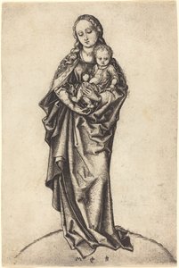 Virgin and Child with the Apple by Martin Schongauer
