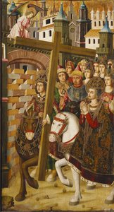 Saint Helene and Emperor Heraclius with the Holy Cross in Front of the Gates of Jerusalem