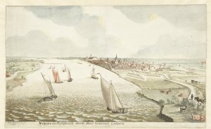 View of the Fortifications at Nijmegen on the Waal