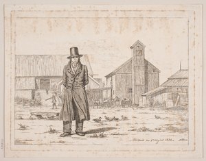 Peter Collet at the Copper Works Buskerud in Norway by Martinus Rørbye