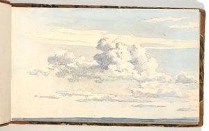 Sky Study by Martinus Rørbye