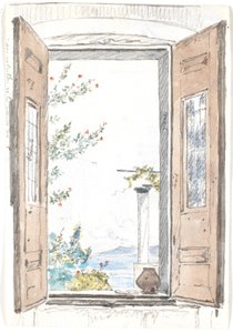 View Through a Window on Procida