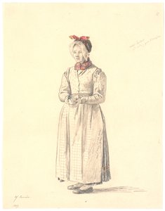 Standing Peasant Girl from Samsø
