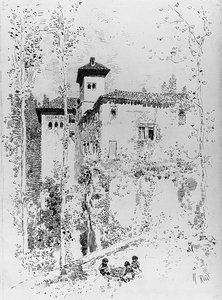Preparatory drawing for 