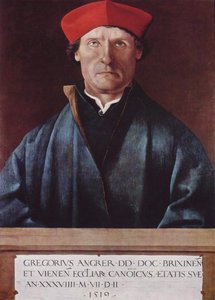 Portrait of Brixen Cathedral Canon Gregor Angrer