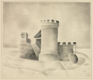 Ruins by Moonlight by Mary Altha Nims