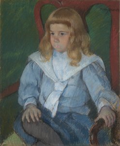Boy with Golden Curls (Portrait of Harris Whittemore, Jr., B.A. 1918)