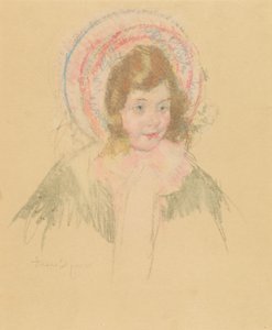 Sara Wearing a Bonnet and Coat, c. 1904-1906