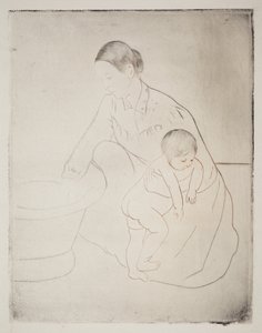 The Bath by Mary Cassatt