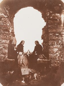 The Picnic Party, 1854 by Mary Dillwyn