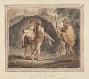Arviragus, Bearing Imogen as Dead in his Arms, 