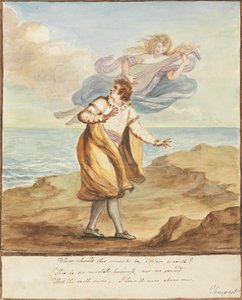 Ferdinand and Ariel by Mary Hoare