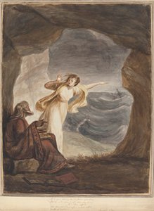Prospero and Miranda by Mary Hoare