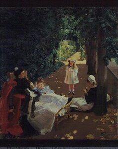 The Park, c.1900 by Mary Louise MacMonnies