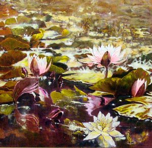 Lilies in Melbourne Gardens
