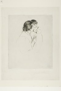 Peasant Mother and Child, c.1895 by Mary Stevenson Cassatt