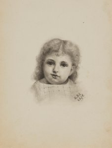 Untitled (Head of a Child) by Mary Vaux Walcott