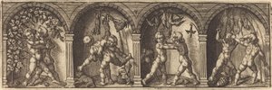 Les divers pourtraicts et figures III by Master AD