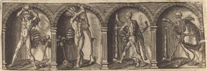 Various Portraits and Figures VI by Master AD
