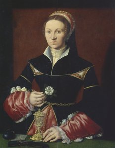 Portrait of a Lady by Master A.W.