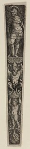 Dagger Sheath with a Warrior by Master I.B.