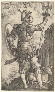 Mars from The Gods Who Preside Over the Planet, 1528